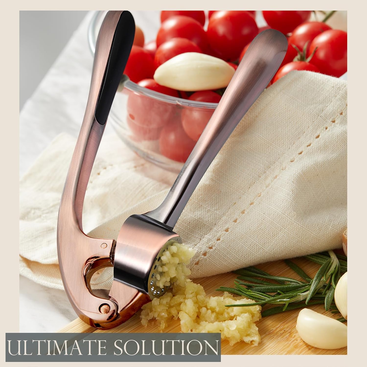 Garlic Press With Studs, Garlic Mincer, Ginger Crusher, Garlic Crusher Garlic Press With Studs, Garlic Mincer, Ginger Crusher, Garlic Crusher